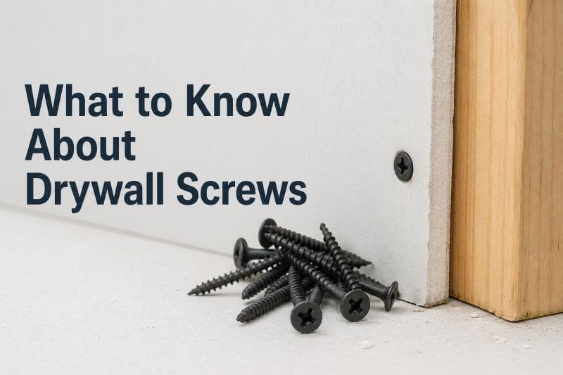 What to Know About Drywall Screws